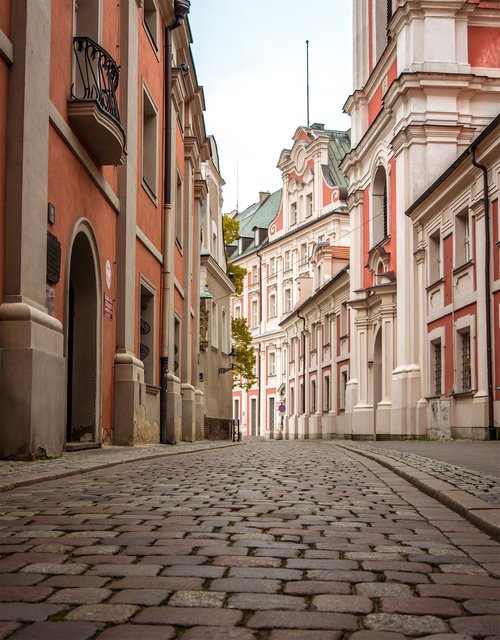 Những con đường lát đá cuội như một nét cuốn rũ của Ba Lan